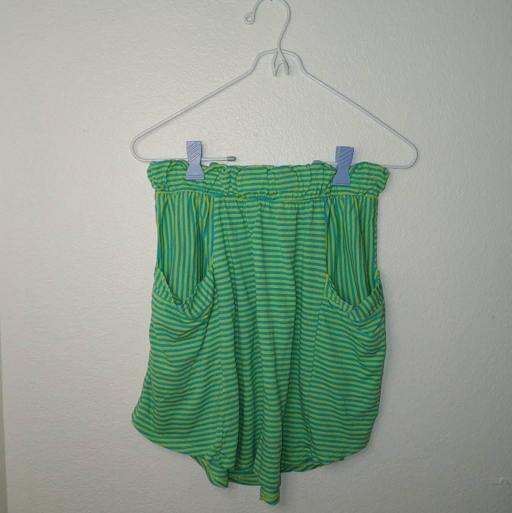 STRIPED SKATER SKIRT